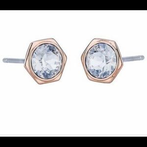 New Swarovski pierced earrings